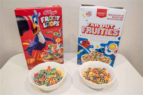 off brand vs name cereal.